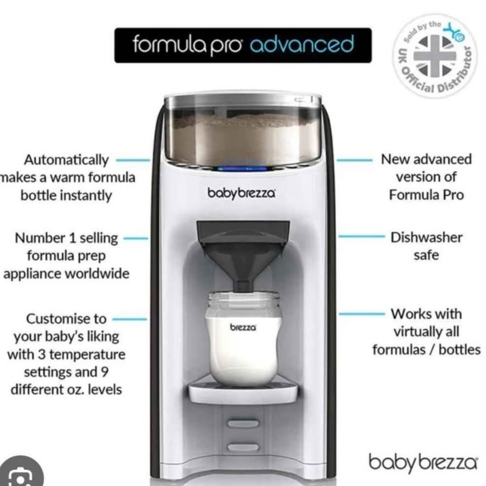 Baby Brezza Formula Pro Advanced - White - Picture 4 of 5